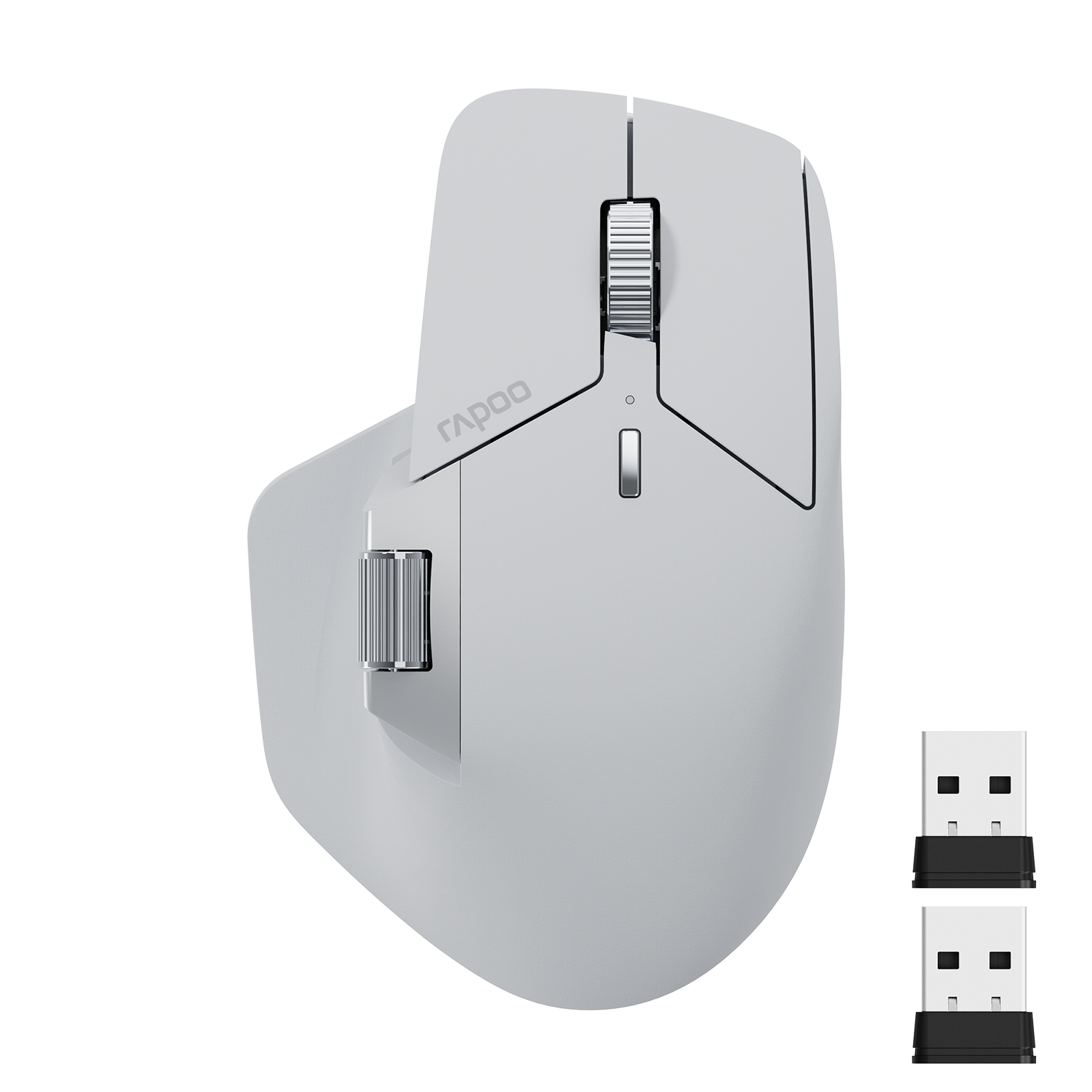 Rechargeable Multi-Mode Wireless Ergonomic Mouse with 3200 DPI & Easy-Switch for 4 Devices Rechargeable Multi-Mode Wireless Ergonomic Mouse with 3200 DPI & Easy-Switch for 4 Devices