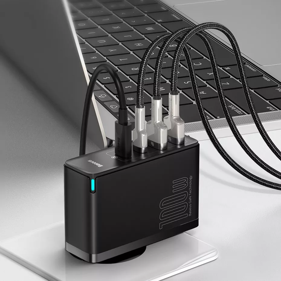 100W GaN USB Type C PD Fast Charger