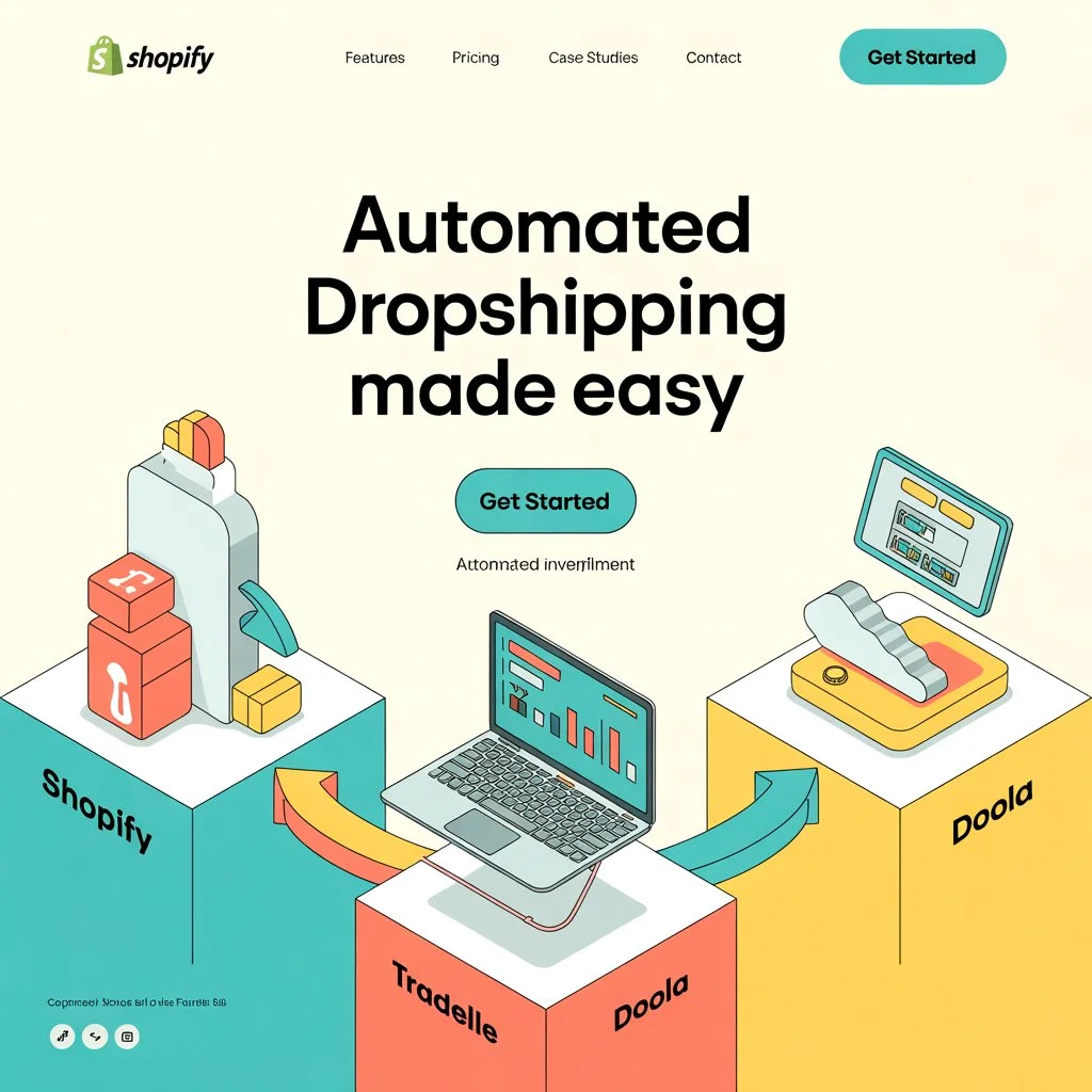 Tradelle integrates with Shopify for automated fulfillment.