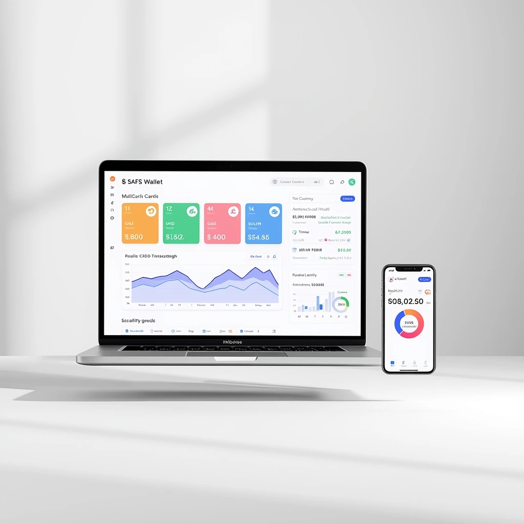 Airwallex Review — Multi-Currency Financial Dashboard showing USD, EUR, GBP and AUD wallets with real-time transaction feed