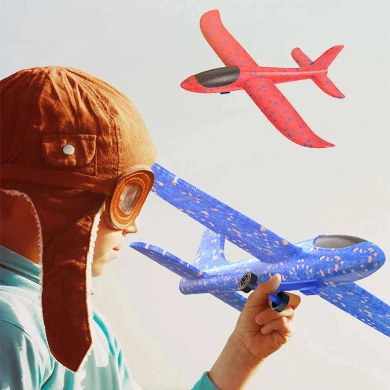 Outdoor Foam Glider Toy for Kids – Parent-Child Interactive Airplane Outdoor Foam Glider Toy for Kids - Parent-Child Interactive Airplane