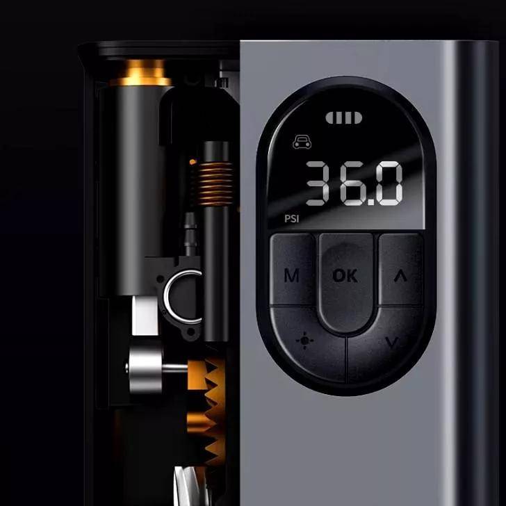 Portable Smart Digital Tire Inflator Pump with Auto Pressure Detection Portable Smart Digital Tire Inflator Pump with Auto Pressure Detection