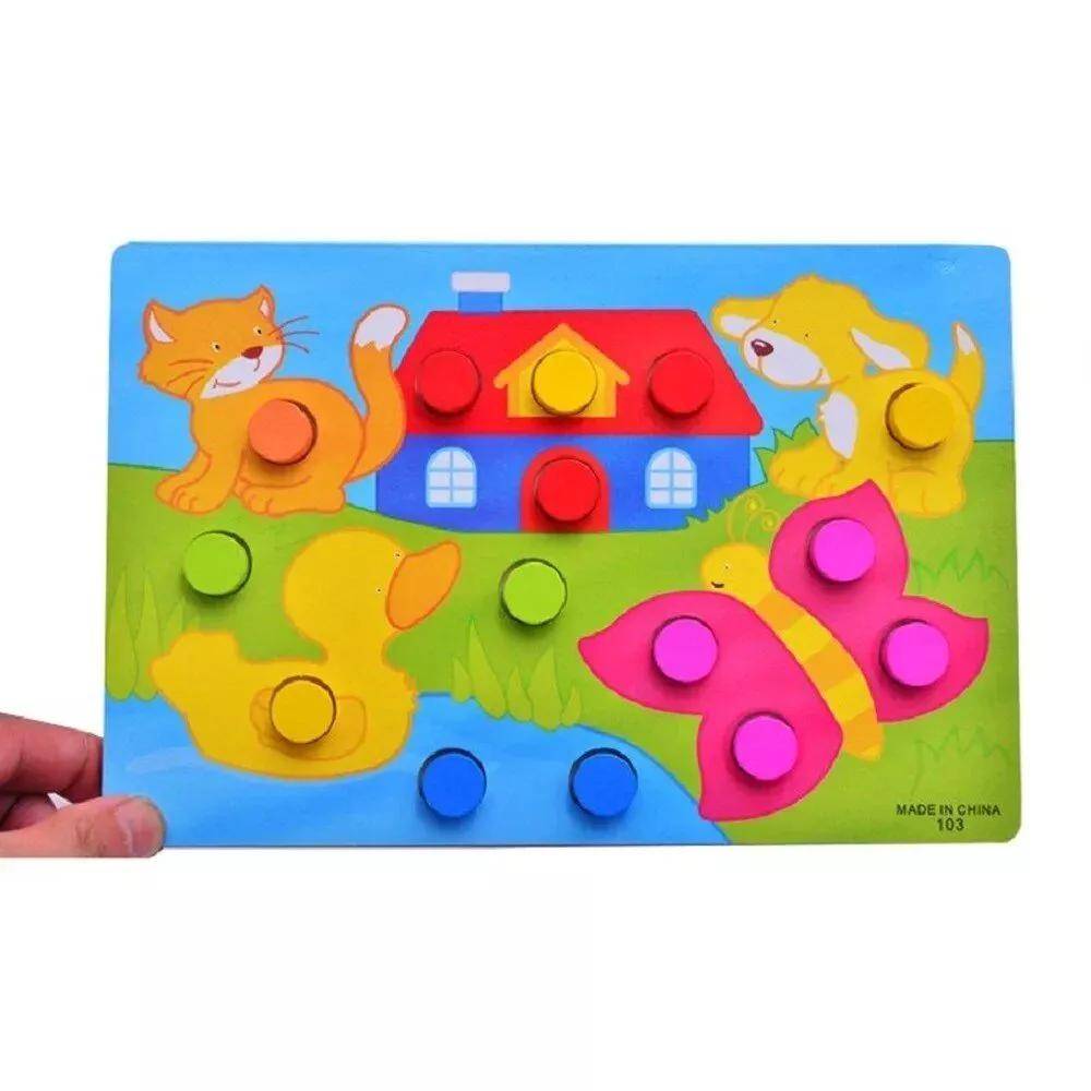 3D Montessori Wooden Jigsaw Puzzle 3D Montessori Wooden Jigsaw Puzzle
