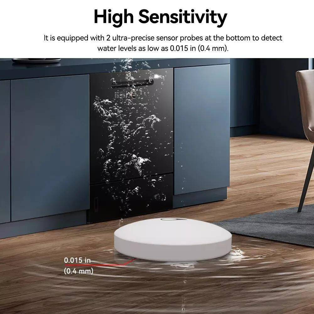 Smart Water Leak Detector with ZigBee Connectivity – Home Overflow Alarm Sensor Smart Water Leak Detector with ZigBee Connectivity - Home Overflow Alarm Sensor