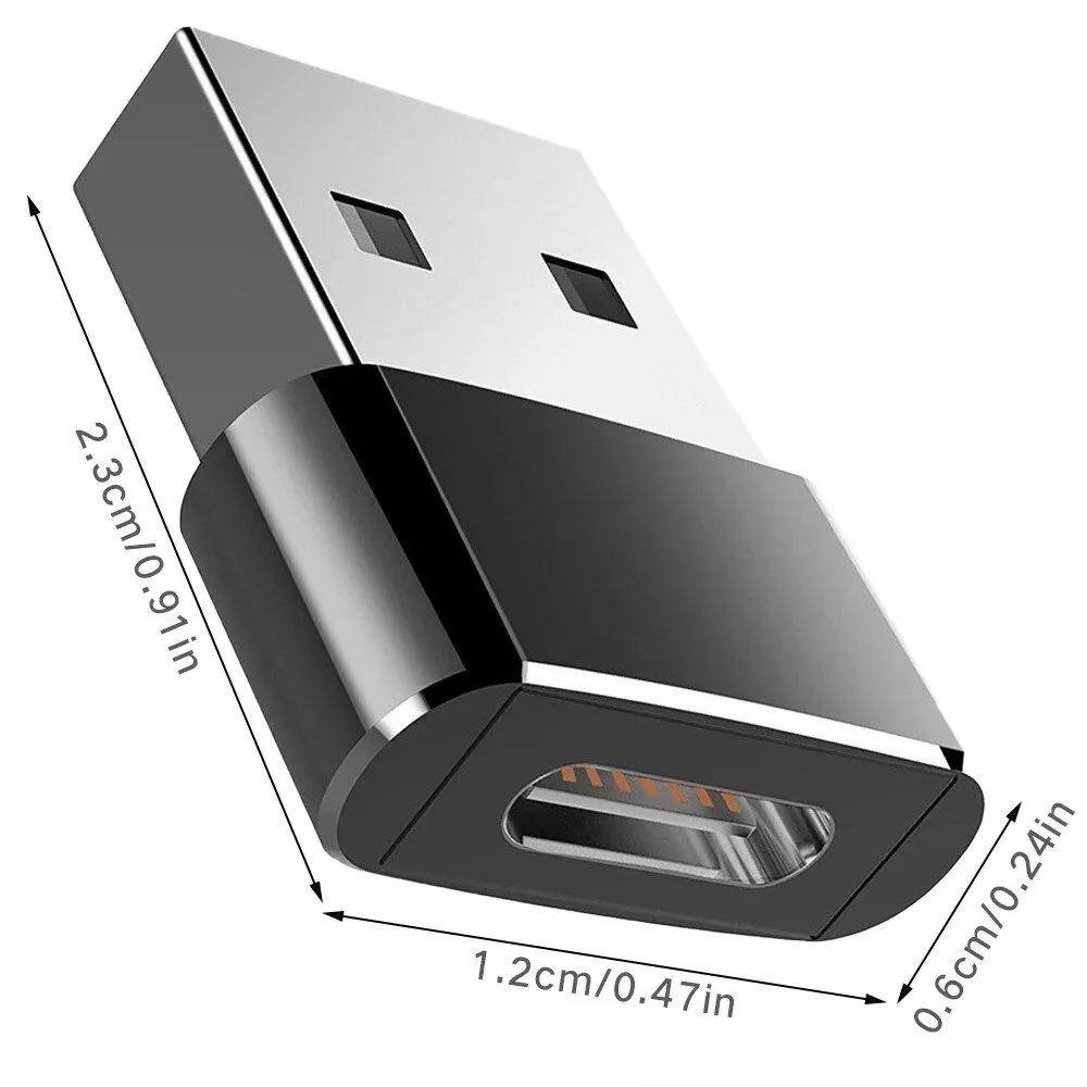 USB to Type-C Adapter for iPhone 12/13 Pro Max USB to Type-C Adapter for iPhone 12/13 Pro Max