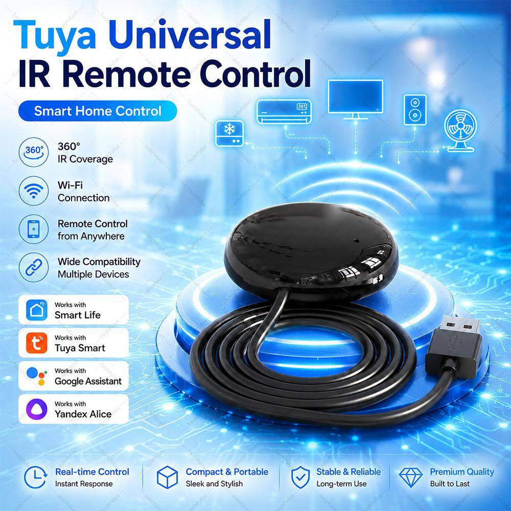 WiFi Smart Home Universal IR RF Remote Control WiFi Smart Home Universal IR RF Remote Control