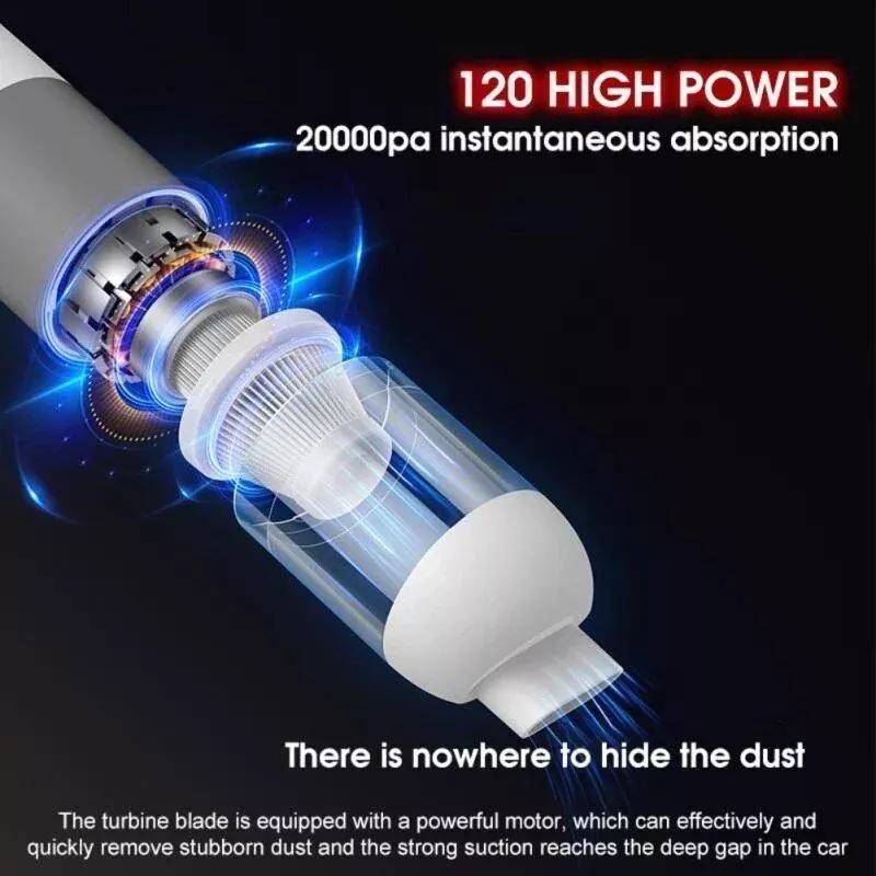 Wireless Handheld Vacuum Cleaner with Dual-Use Suction Power Wireless Handheld Vacuum Cleaner with Dual-Use Suction Power