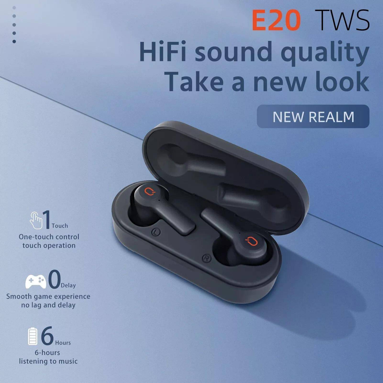 Wireless HiFi Bluetooth 5.3 Earbuds: Waterproof with Mic & Sport Design Wireless HiFi Bluetooth 5.3 Earbuds: Waterproof with Mic & Sport Design
